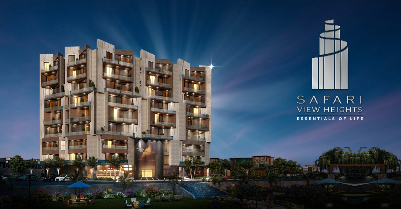 Safari View Heights Luxury Apartments on installment in Bahria Town Islamabad