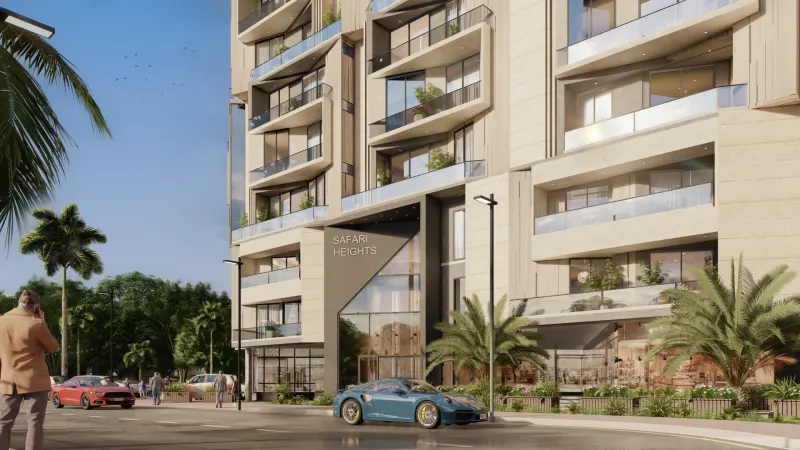 Safari View Heights luxury apartments Bahria Town Islamabad
