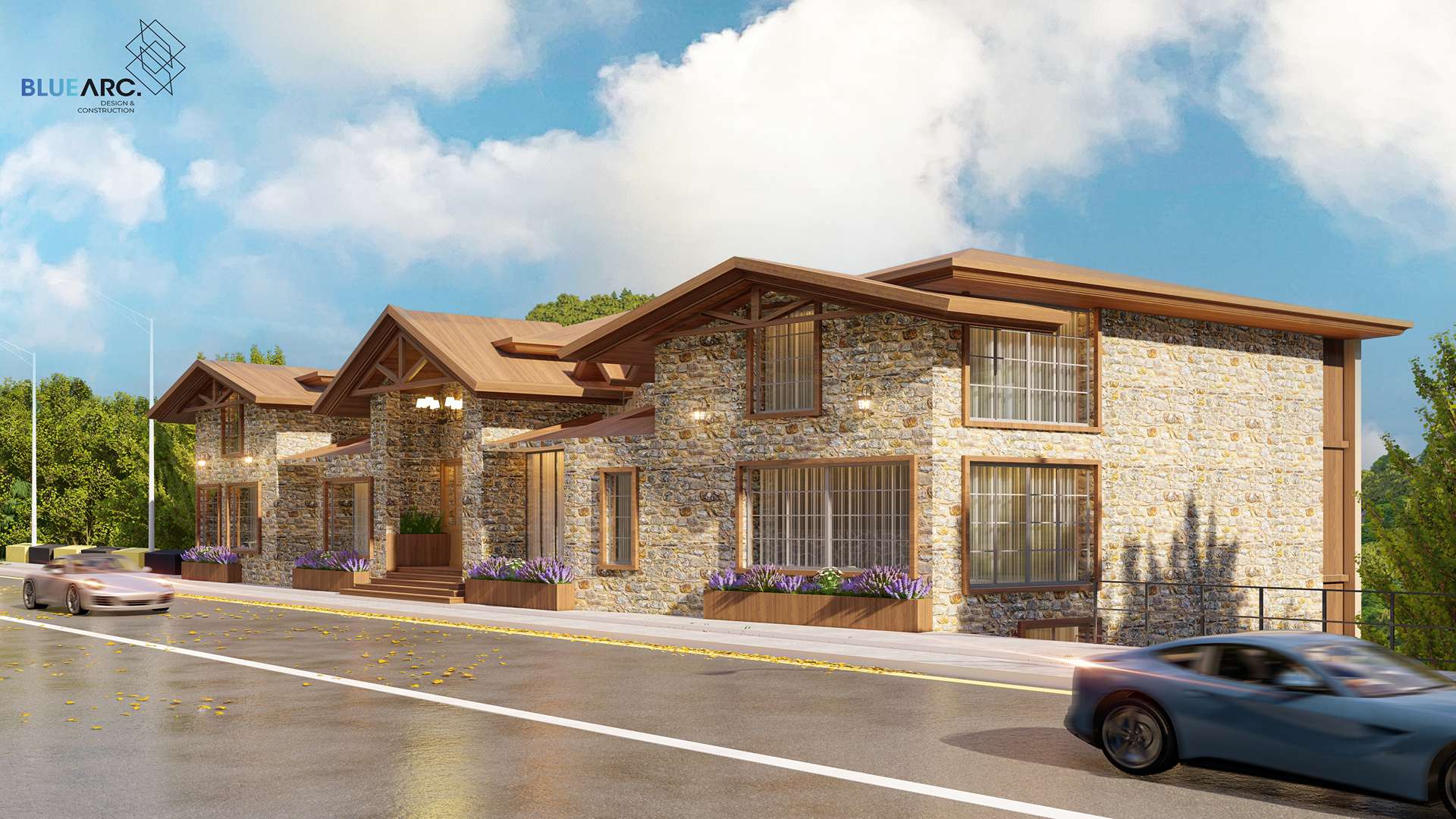 Serenity Locus apartments exterior view, Murree